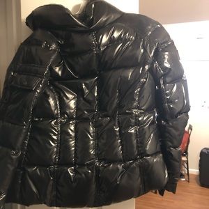 Woman’s Sam black coat, no hood. Size xs